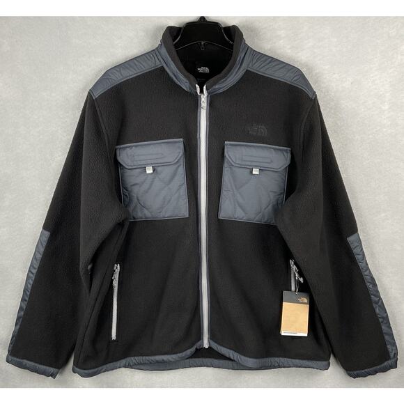 The North Face Other - The North Face Men's 2XL Snow Layers Royal Arch Full Zip Jacket Black & Gray NEW